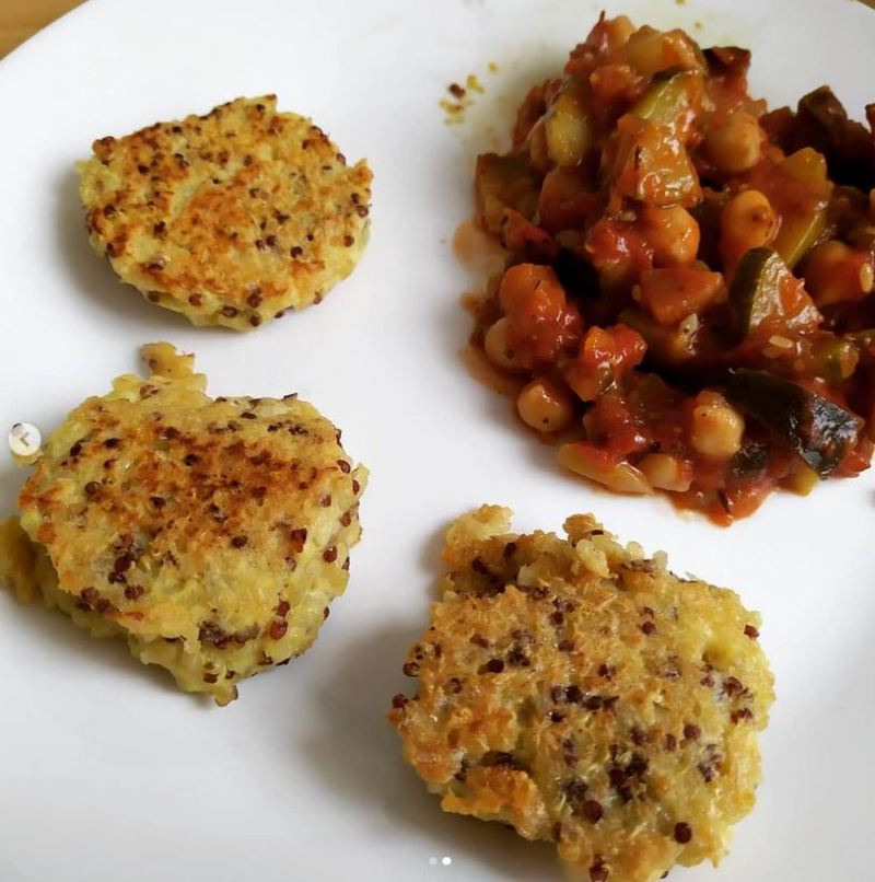 Recette Galettes Quinoa Haricots Blancs De 0 Sucre Et Ig Bas Frije