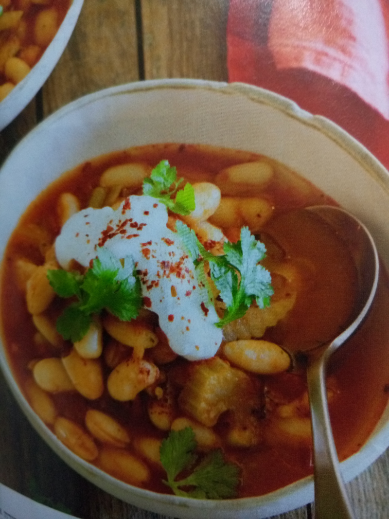 Recette Soupe haricots blanc à la tomate - FRIJE