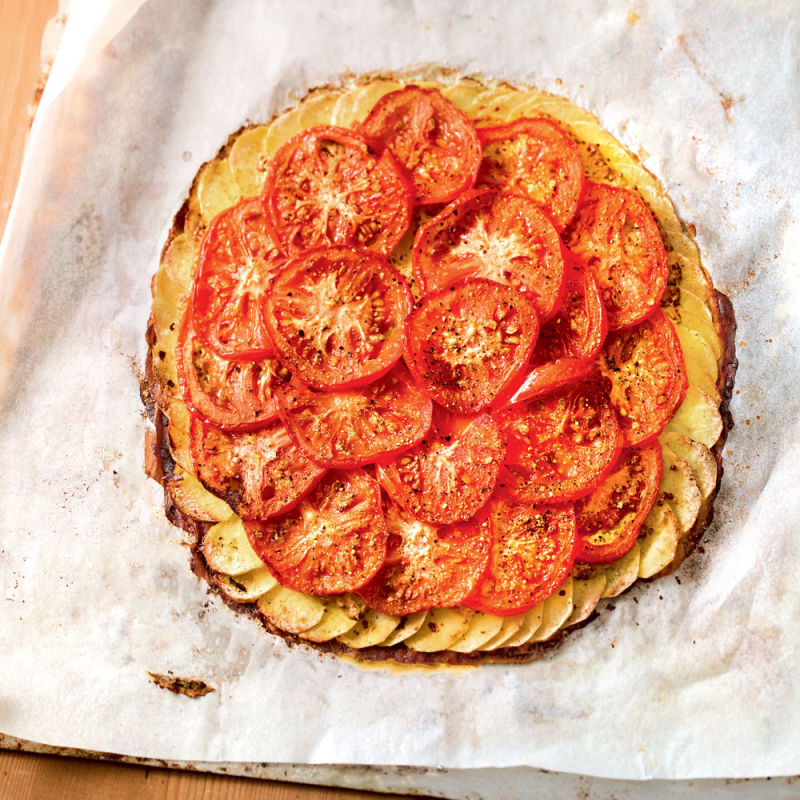 Recette Tarte Fine à La Tomate, Moutarde Et Cumin WW - FRIJE